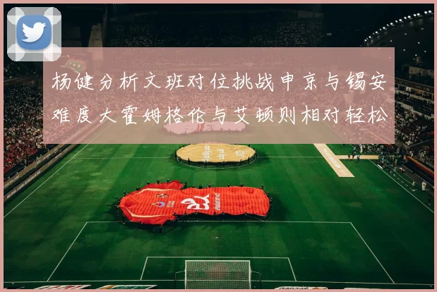 杨健分析文班对位挑战申京与锡安难度大霍姆格伦与艾顿则相对轻松
